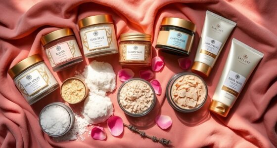 luxury body scrub sets