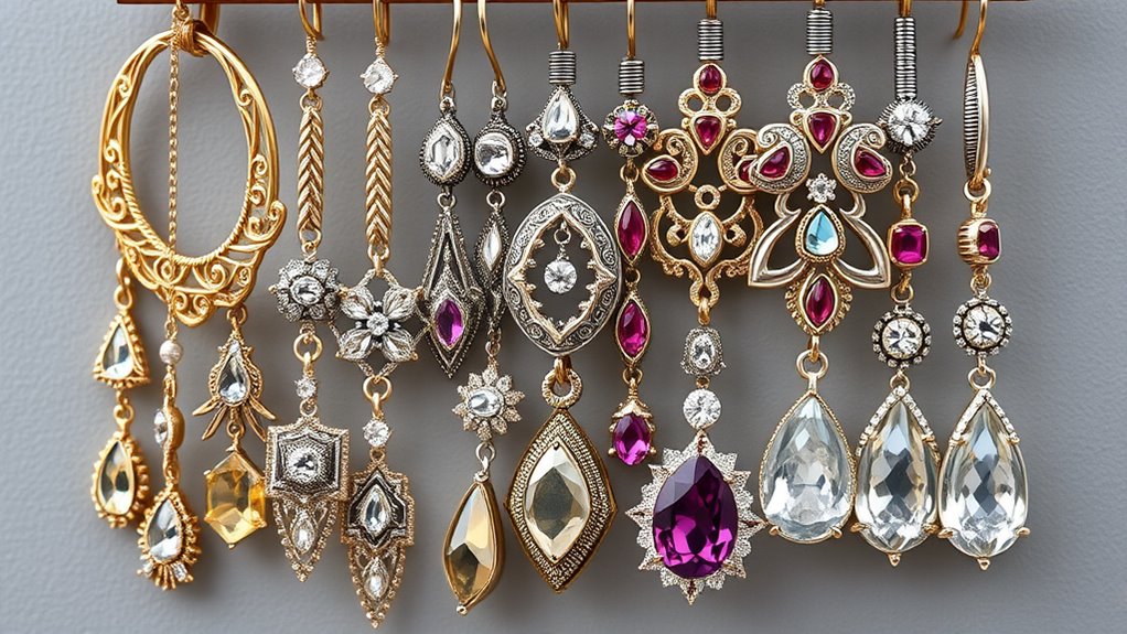 luxury bold earring collections
