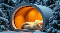 luxury heated pet houses