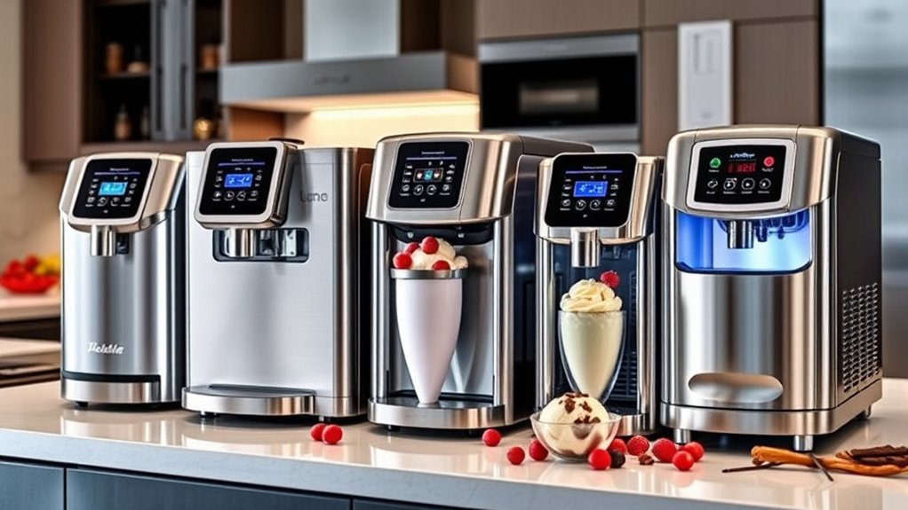 luxury home ice cream makers