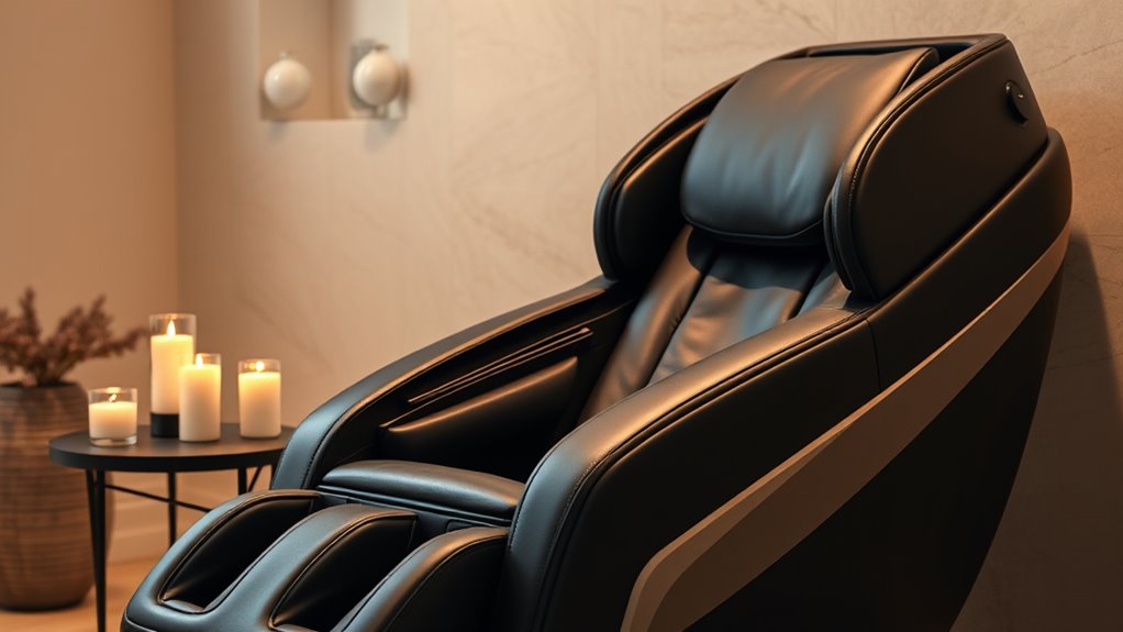 luxury massage chair features