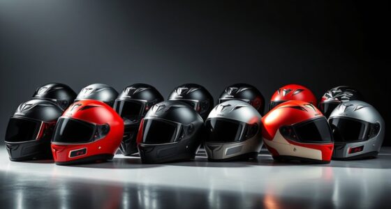 luxury motorcycle helmet options