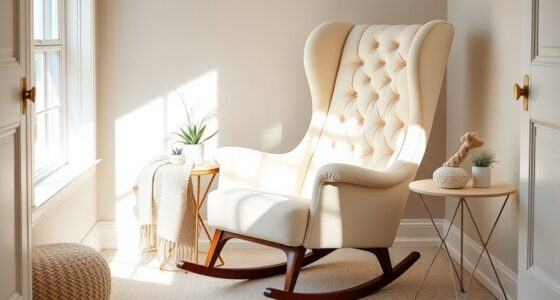 luxury nursery rocking chairs