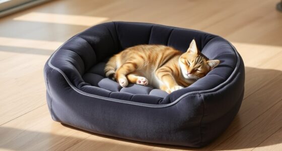 luxury orthopedic cat beds