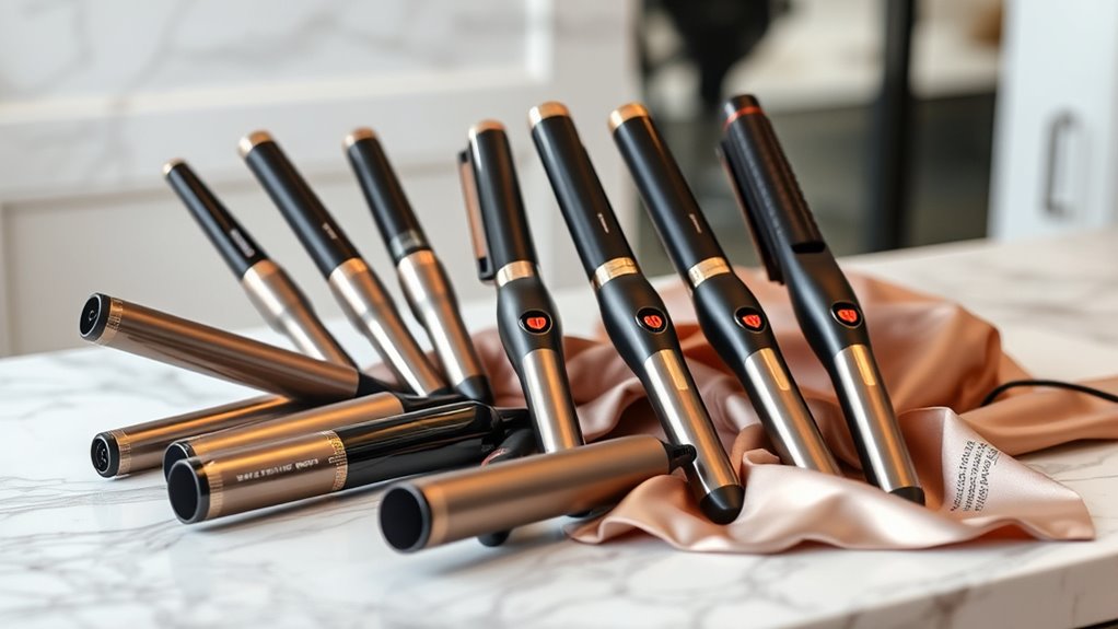 luxury salon quality curling tools