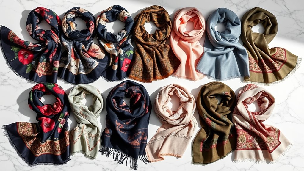 luxury scarves elevate style
