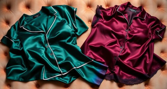 luxury silk pajama sets