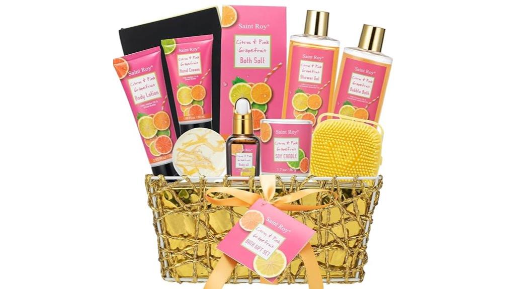 luxury spa gift set