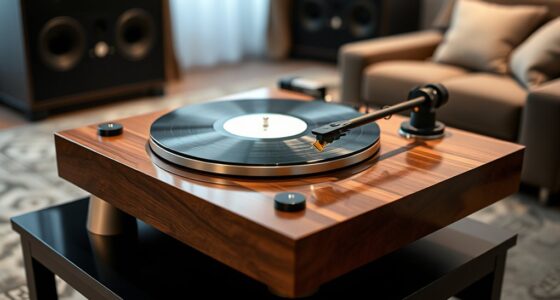 luxury vinyl record players