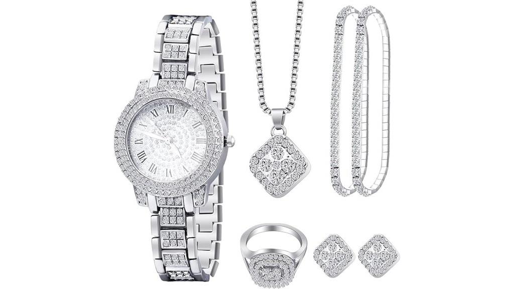 luxury watch bracelet set