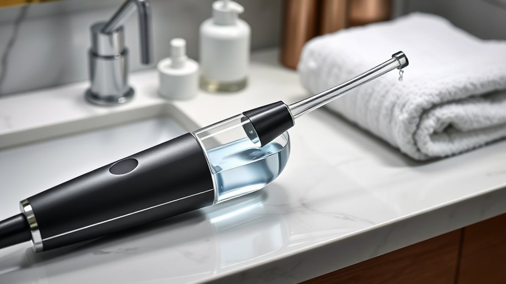 luxury water flosser features
