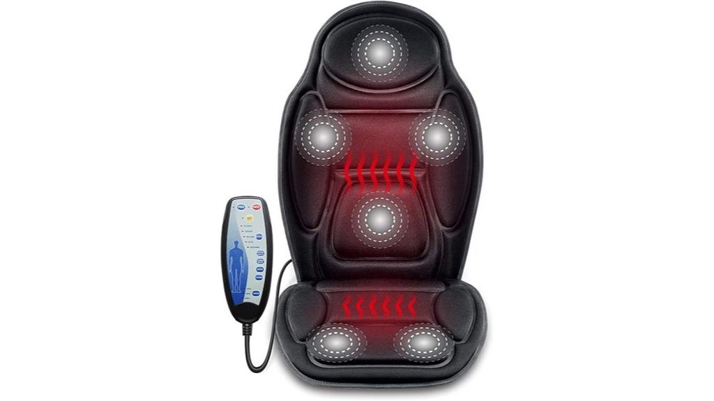 massage cushion with heat