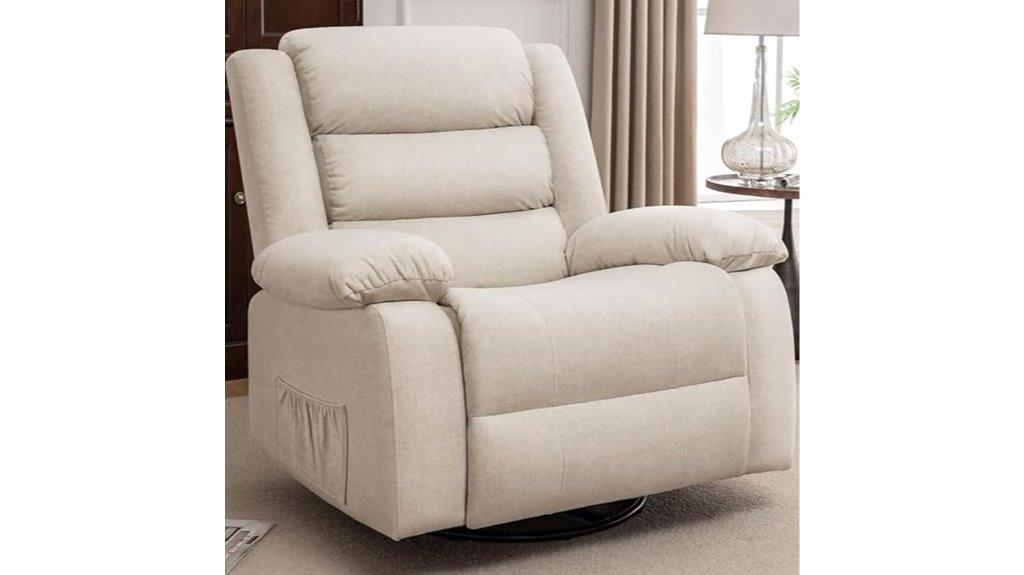 massage heat recliner