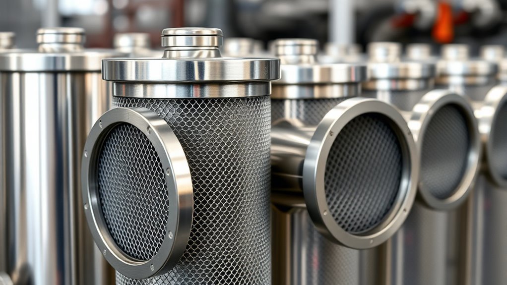 mesh number filter types