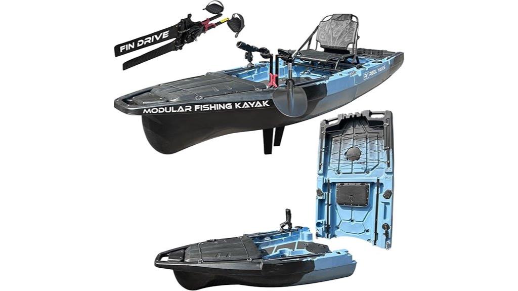 modular fishing kayak system