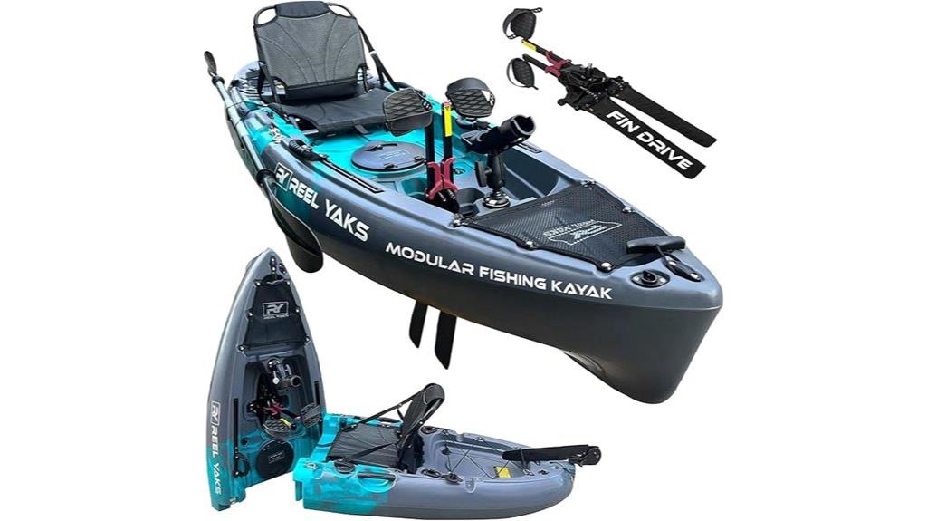modular fishing kayak system