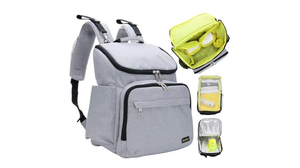 mom and dad diaper bag