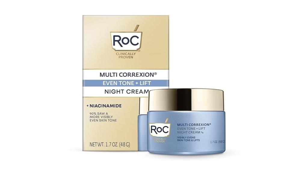 night cream for multiple facial benefits
