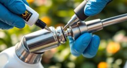 oiling sprayer before use