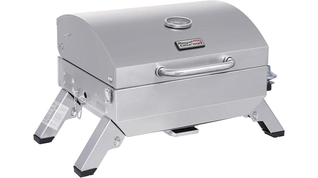 portable stainless steel grill