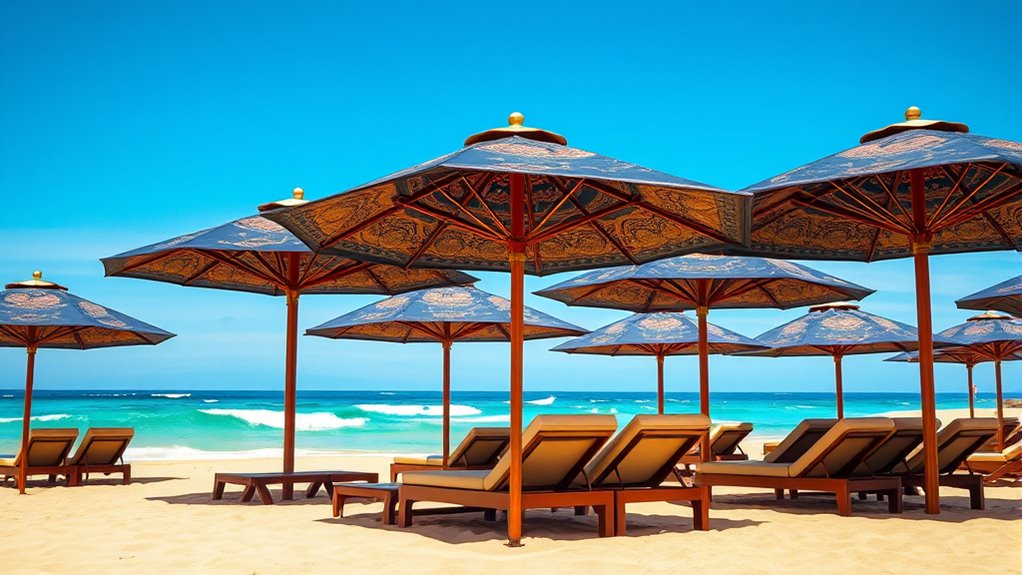 premium durable beach umbrellas