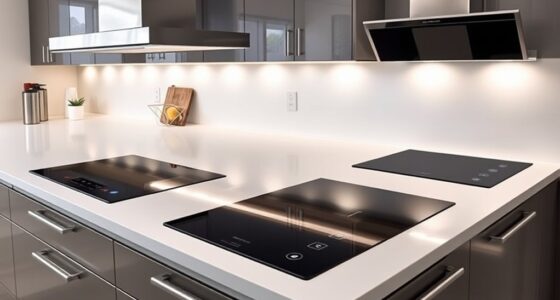 premium induction cooktops ventilation