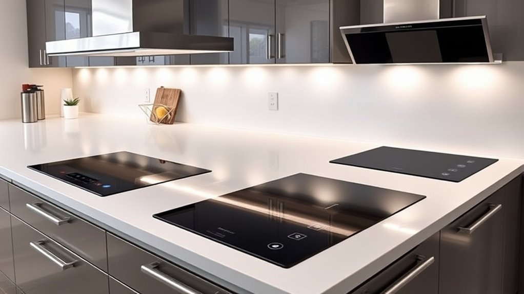 premium induction cooktops ventilation