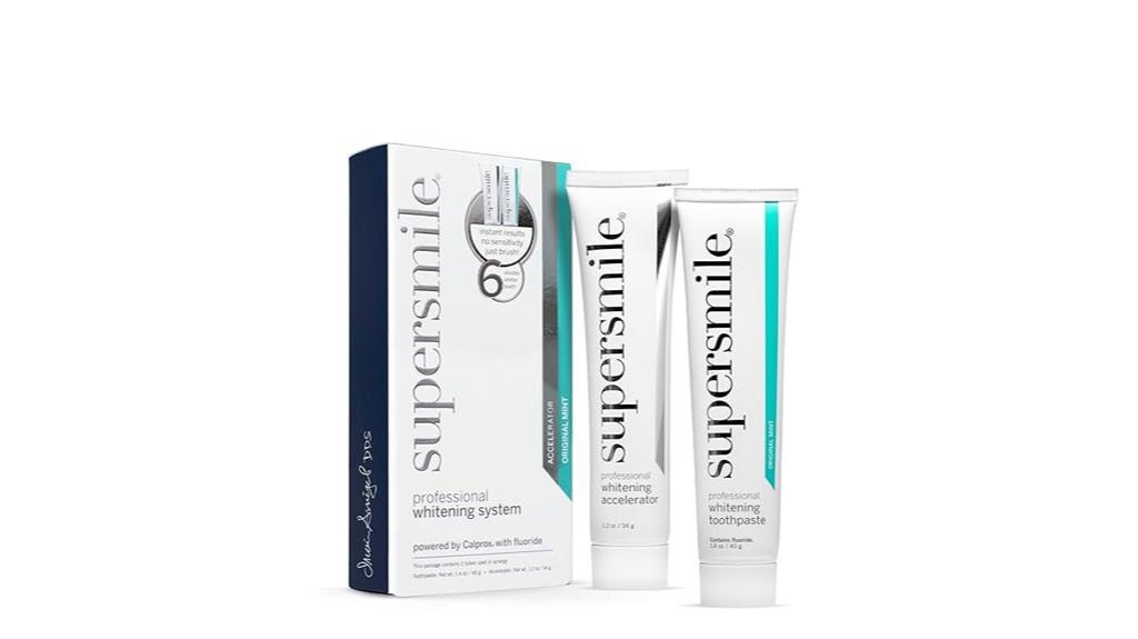 professional teeth whitening system