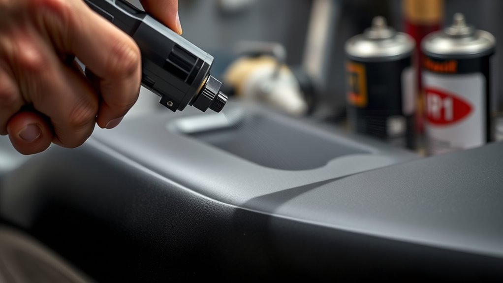 proper plastic spray preparation