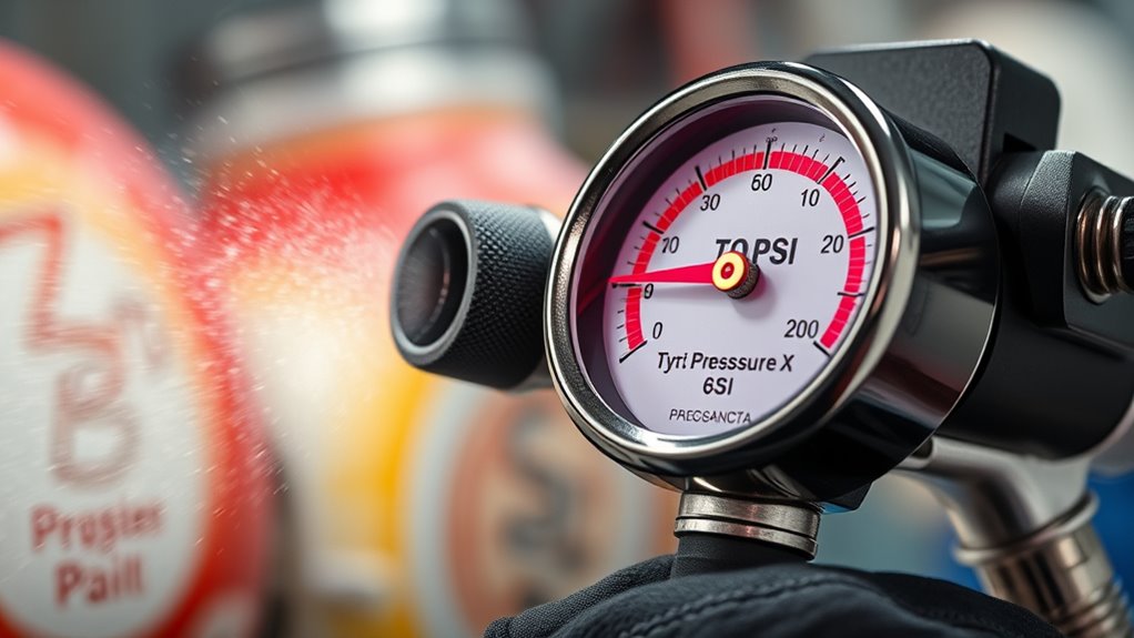 proper pressure and tip selection