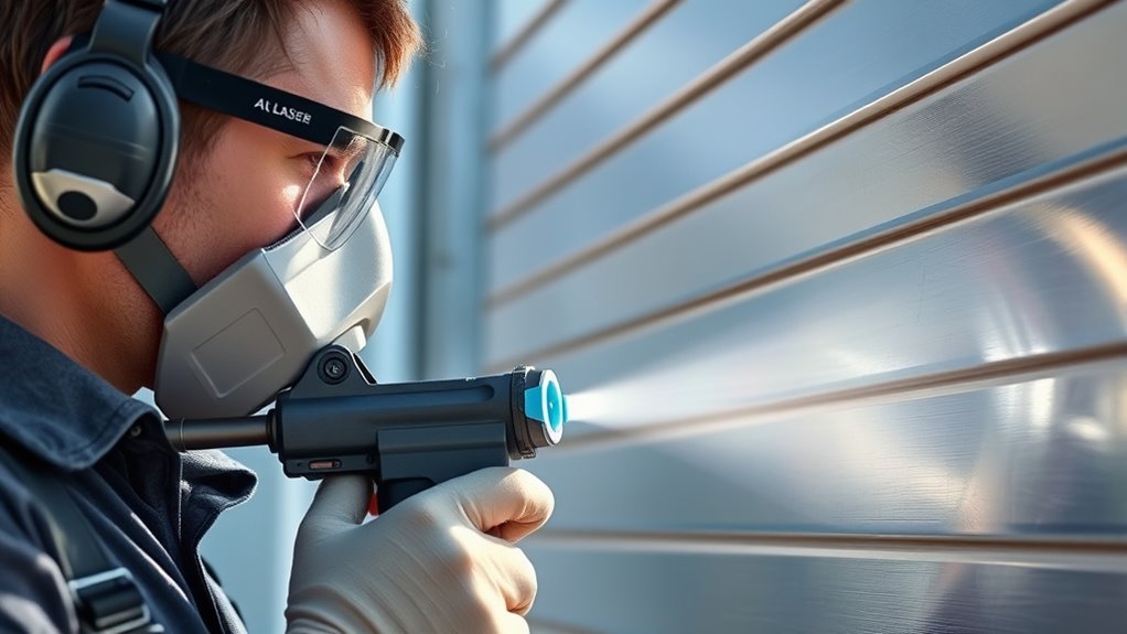 proper siding spray preparation