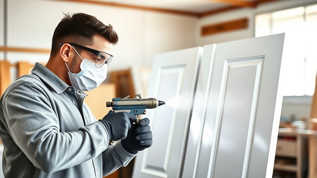 proper spraying and prep