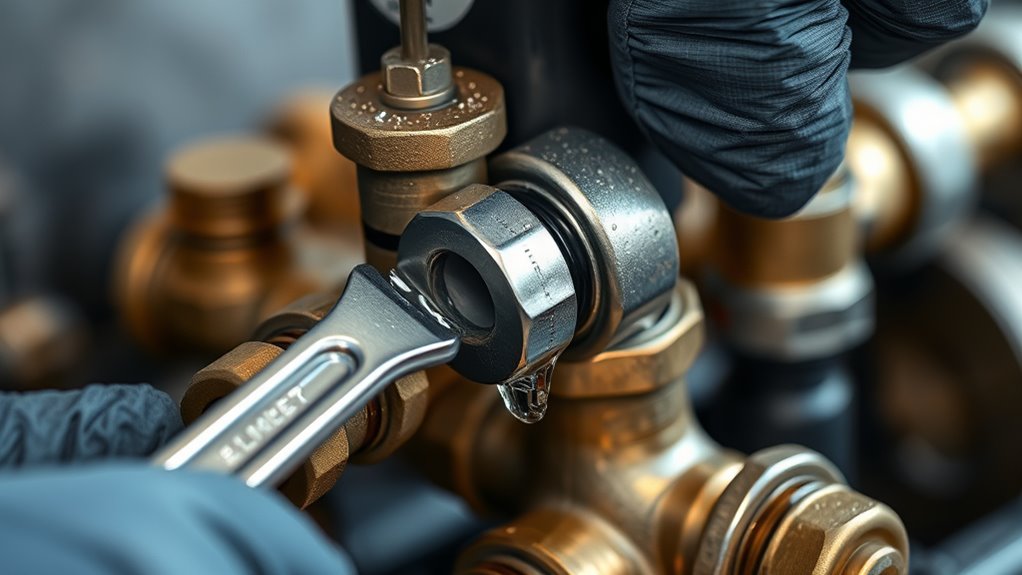 pump manifold leak repair