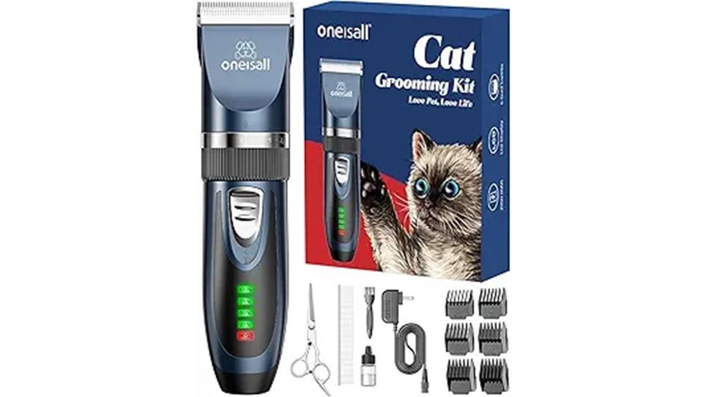 quiet blue pet clippers