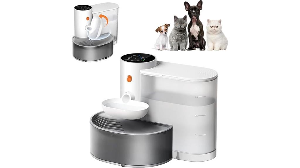 rechargeable 3 5l pet fountain
