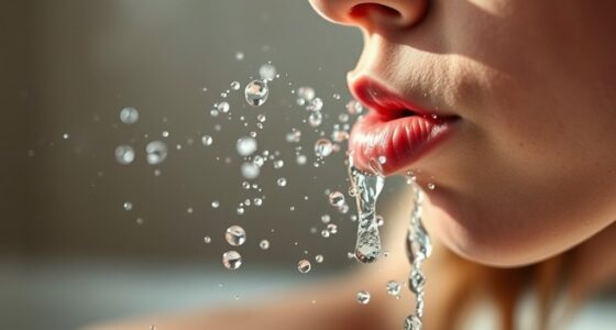 reduce saliva practice control