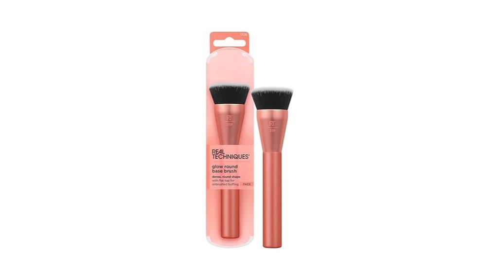 round glow makeup brush