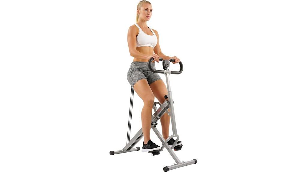 rowing and squat trainer