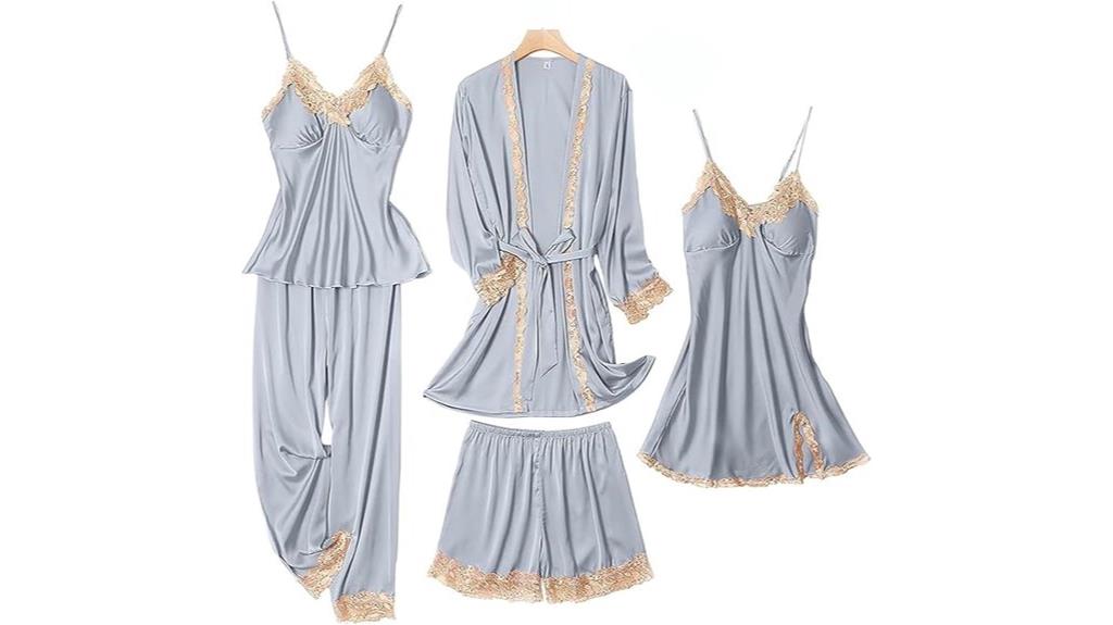 silk women s pajama set