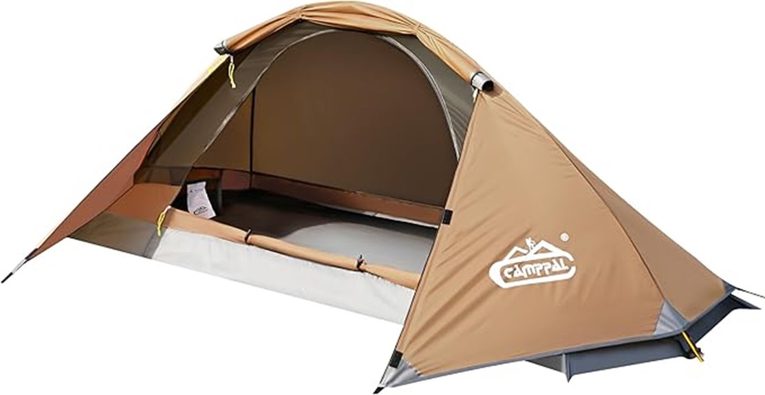 single person camping tent