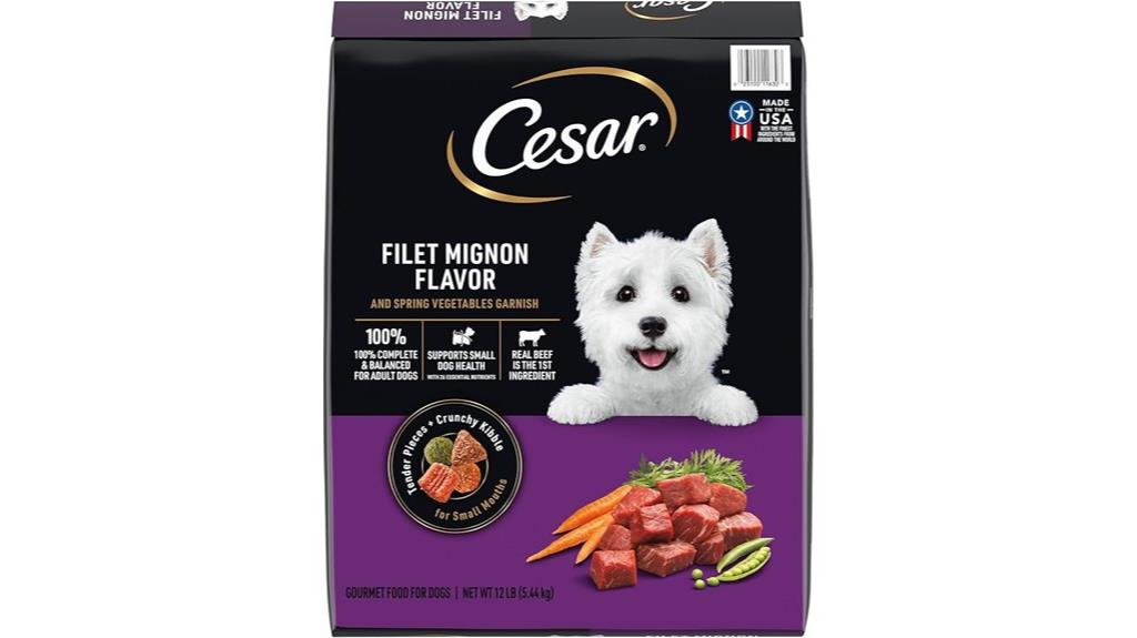 small breed filet mignon dog food