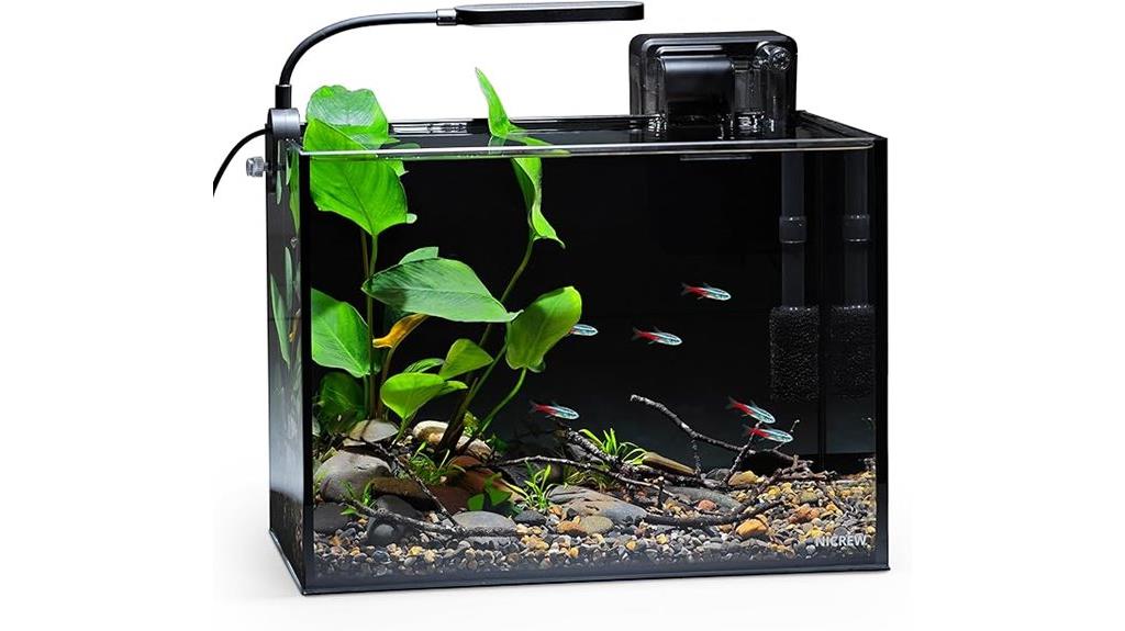 small complete aquarium kit