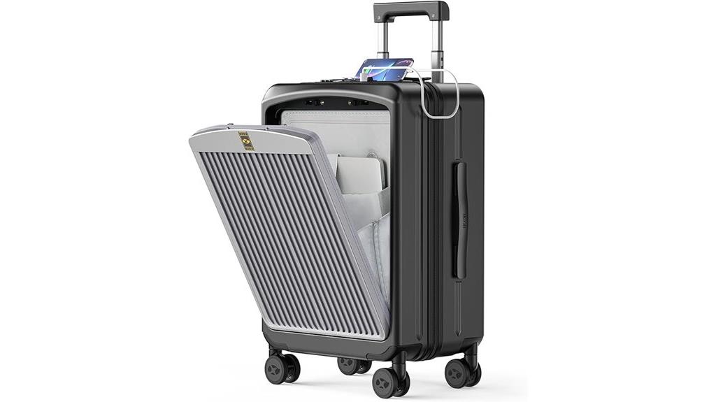 small tsa spinner luggage