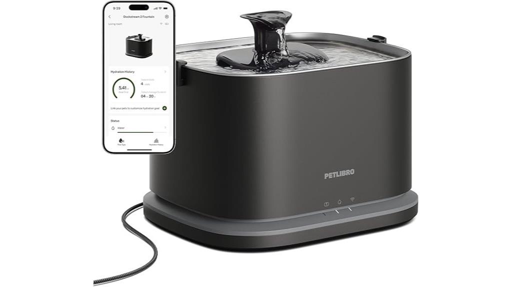 smart cat fountain monitoring