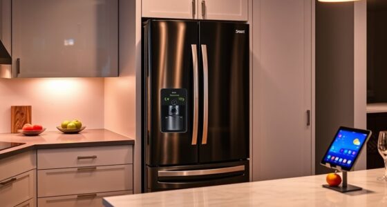smart refrigerators with touchscreens