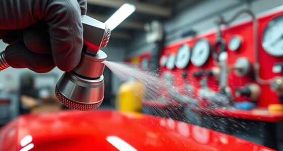 spray pressure loss checks