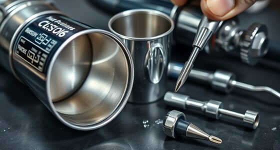 sprayer cleaning cups needles nozzles