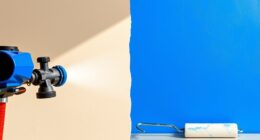 sprayer vs roller coverage