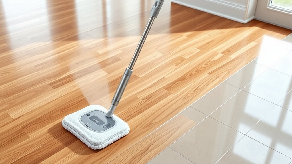 surface specific steam mop features