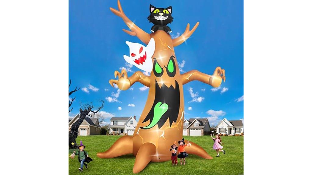 tall inflatable tree halloween